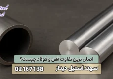 تفاوت آهن و فولاد
