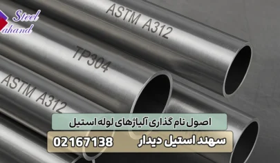 اصول نام گذاری آلیاژهای لوله استیل