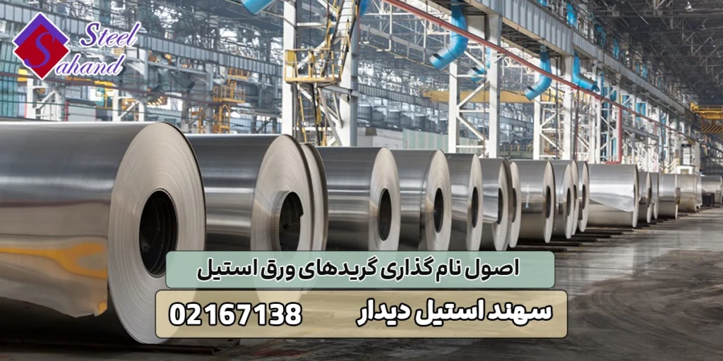 اصول نام گذاری گریدهای ورق استیل 1 اصول نام گذاری گریدهای ورق استیل